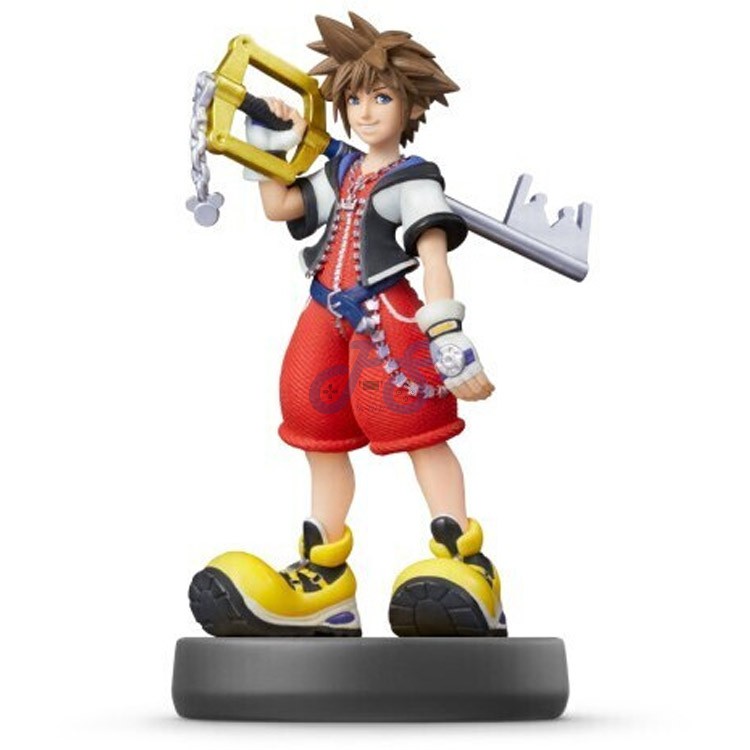 sora amiibo figure super smash bros collection