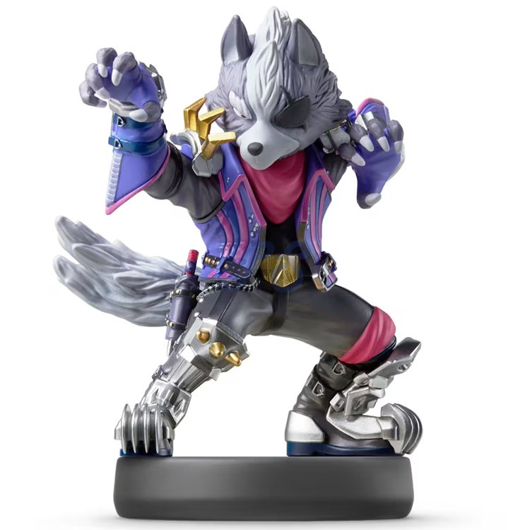 wolf amiibo figure super smash bros collection