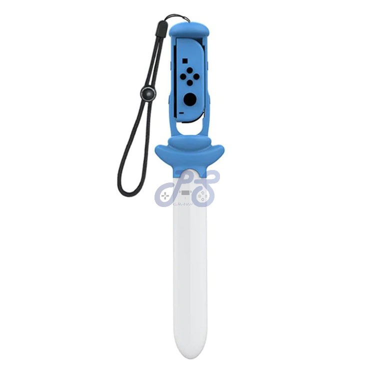 dobe lightsaber grip for nintendo switch blue