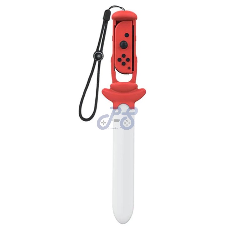 dobe lightsaber grip for nintendo switch red