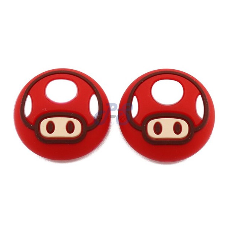 joystick rocker cover red mushroom