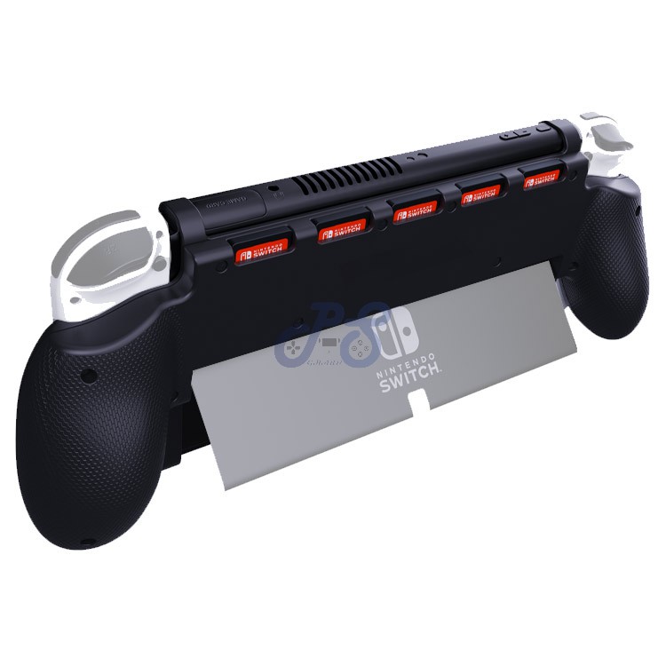 sparkfox comfort grip and game storage for nintendo switch oled