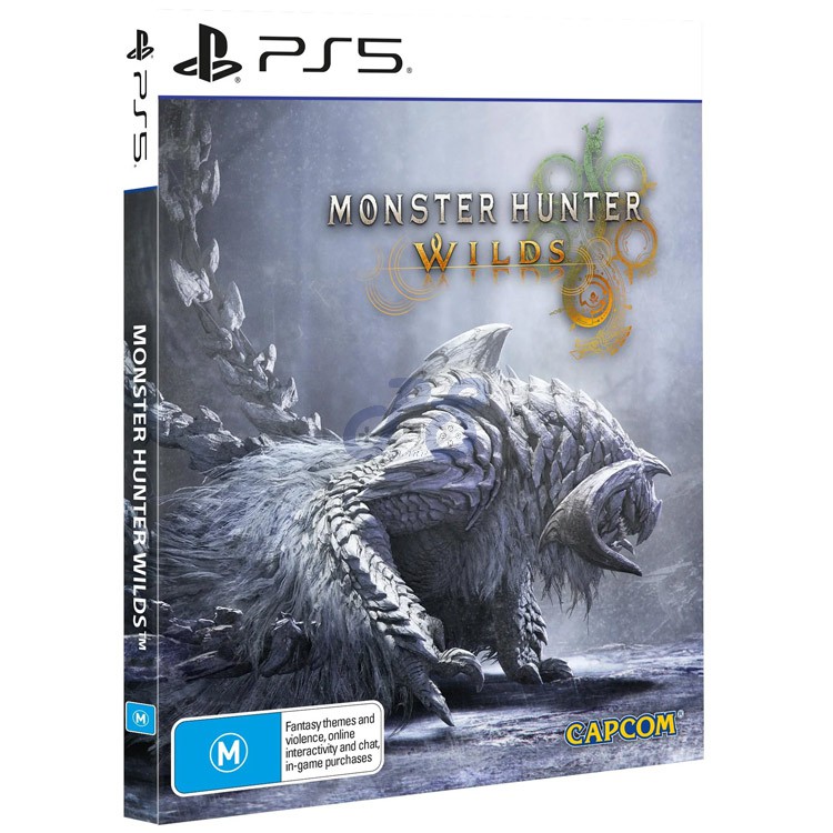 monster hunter wilds steelbook edition ps5