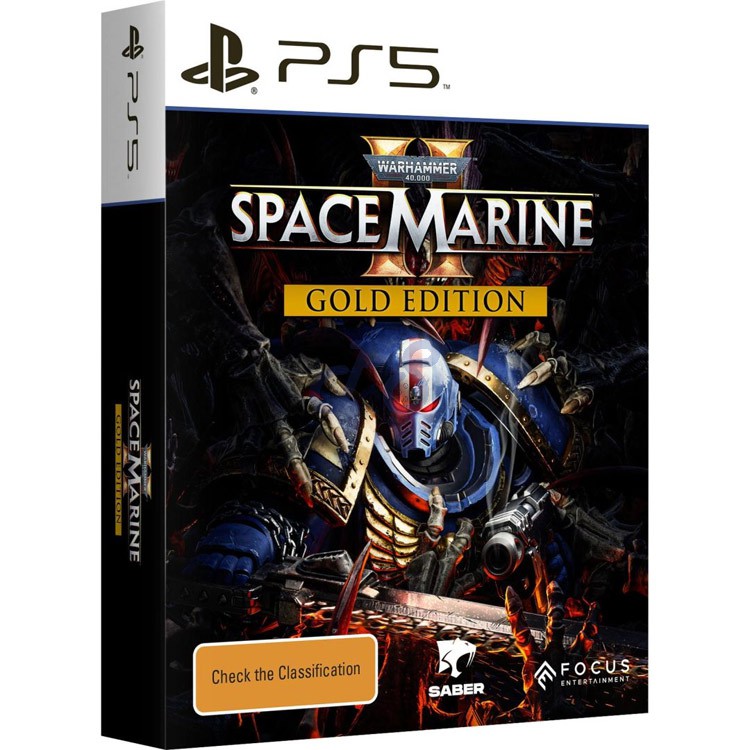 warhammer 40000 space marine ii gold edition ps5