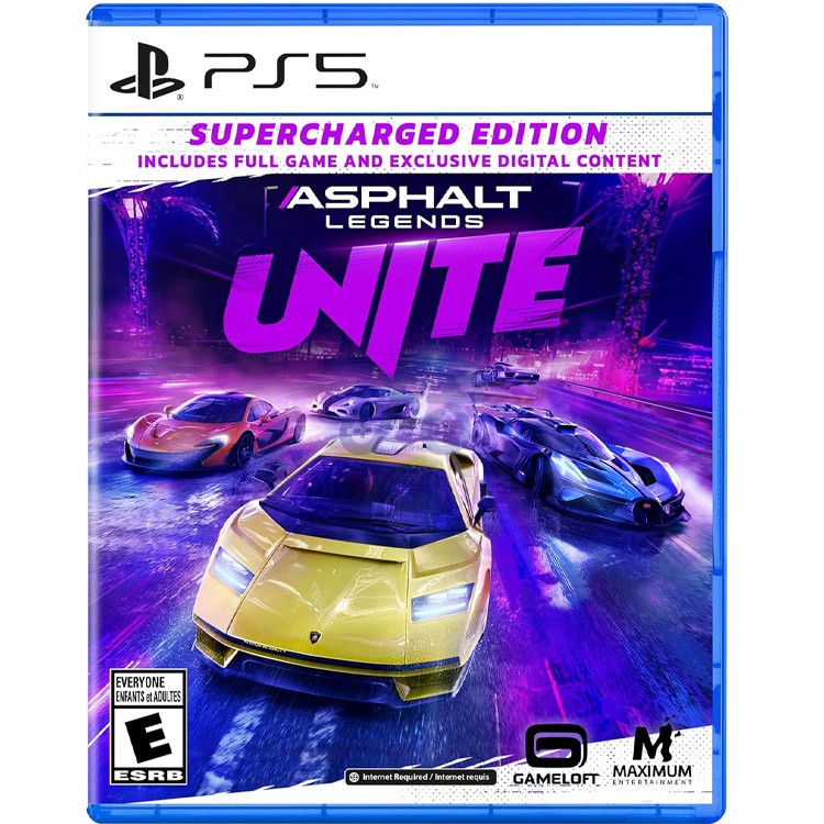 asphalt legends unite supercharged edition ps5