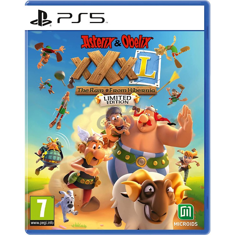 asterix amp obelix xxxl the ram from hibernia limited edition ps5