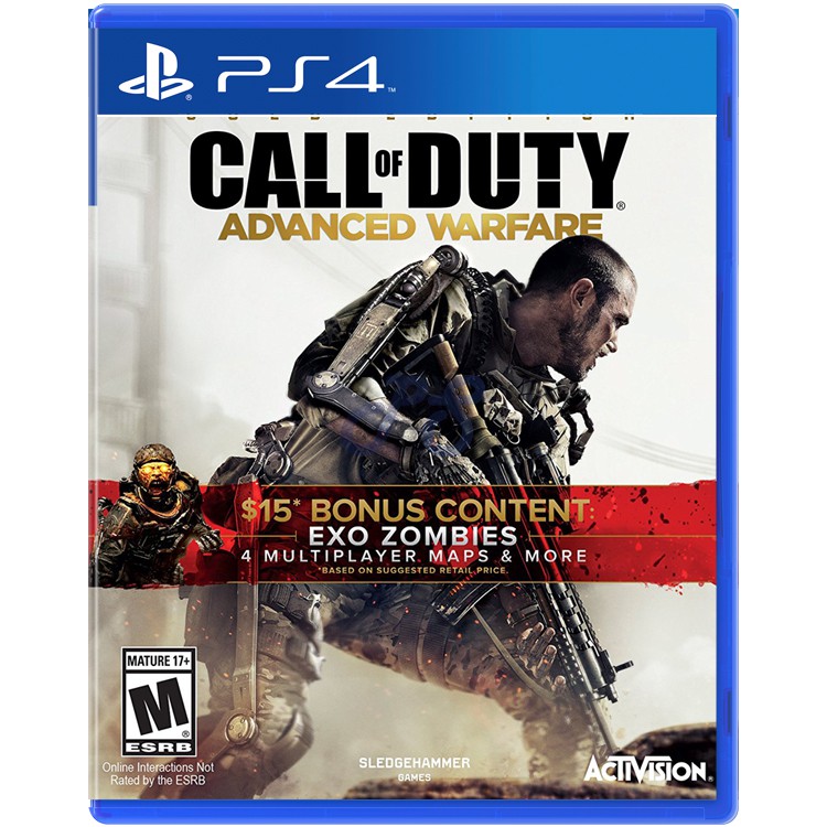 call of duty advanced warfare gold edition ps4