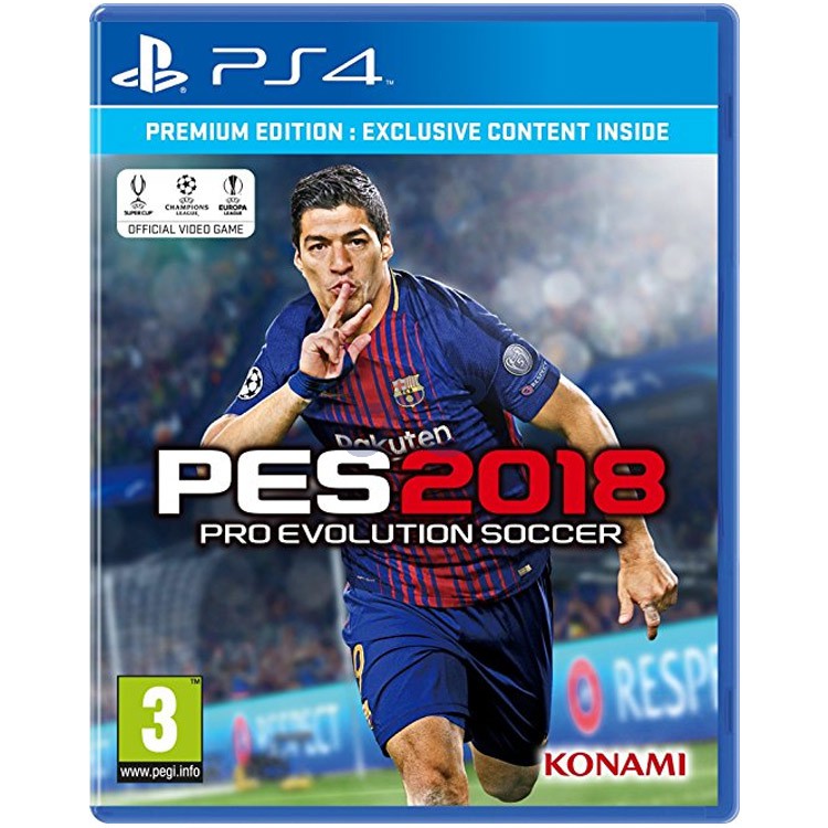 pes 2018 premium edition ps4