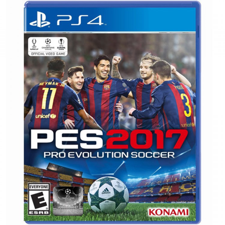 pes 2017 region all ps4 with ircg green license