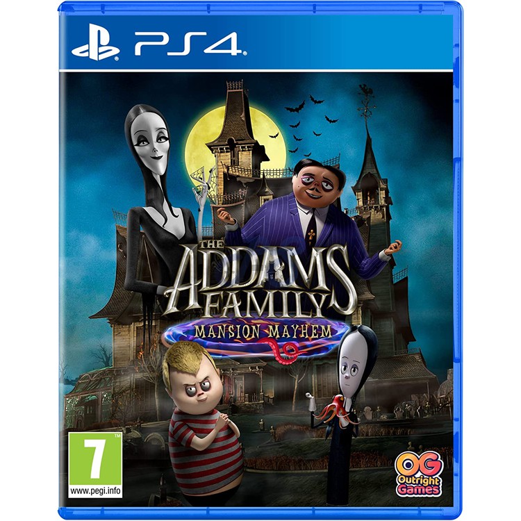 the addams family mansion mayhem ps4