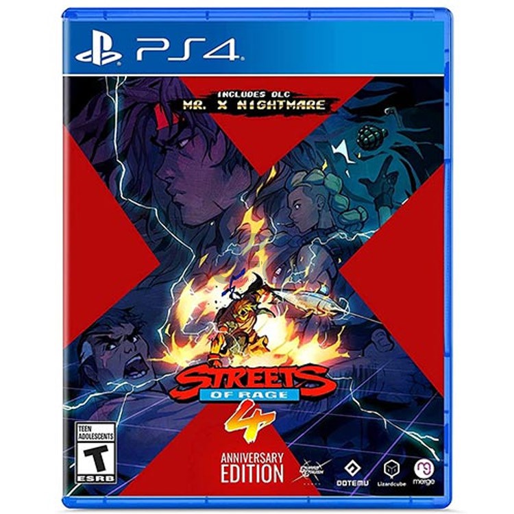 streets of rage 4 anniversary edition ps4