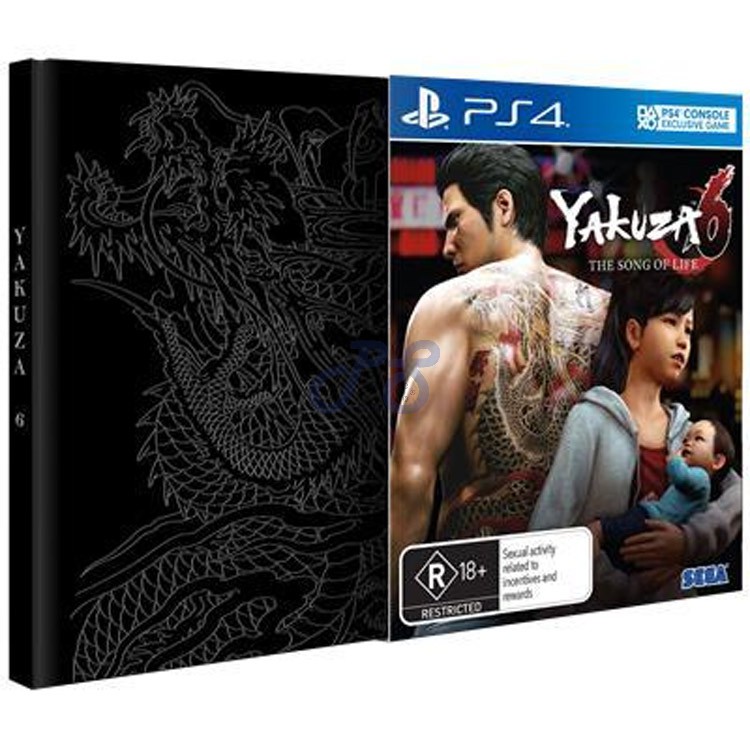 yakuza 6 the song of life essence of art edition ps4