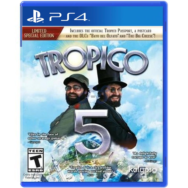 tropico 5 limited special edition ps4