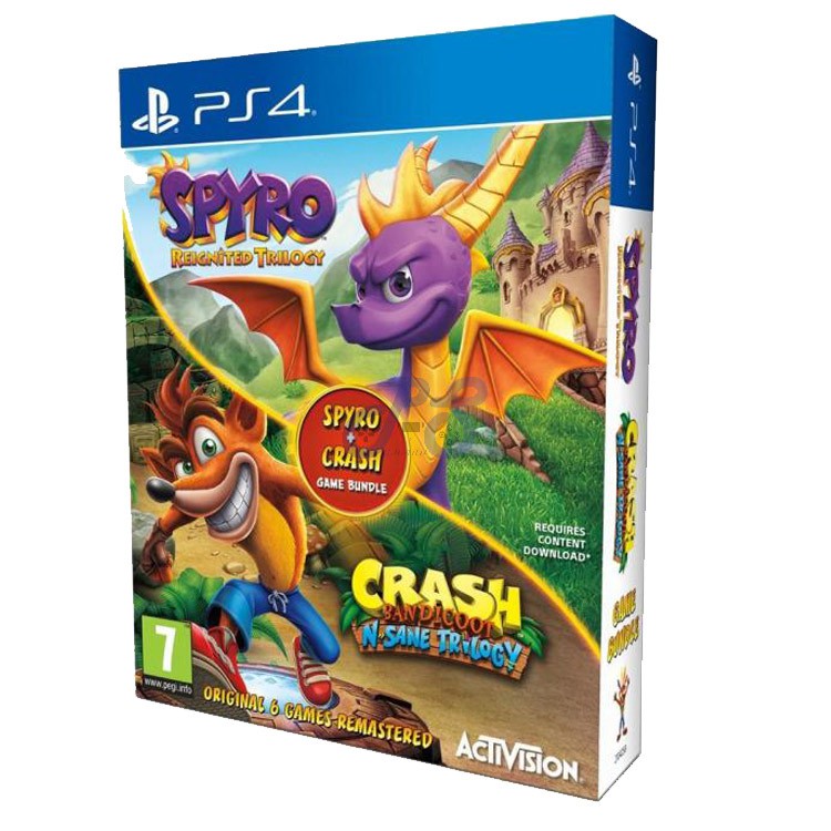 spyro crash game bundle ps4