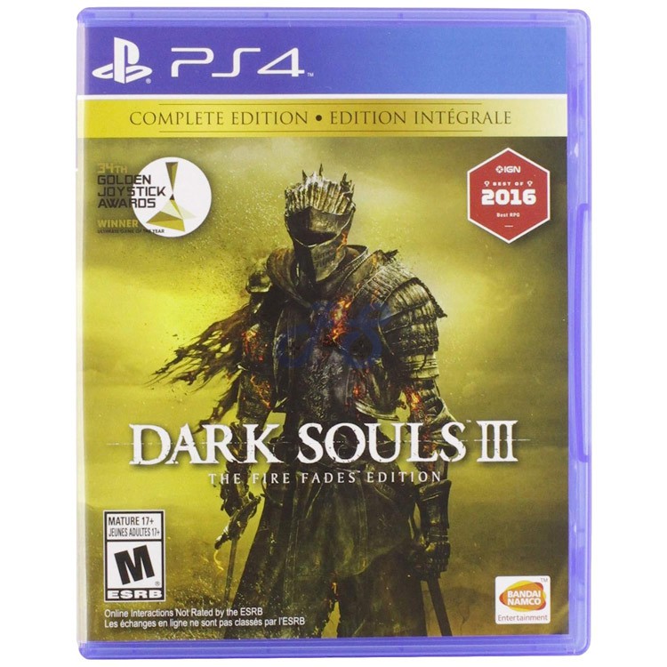 dark souls iii the fire fades complete edition ps4