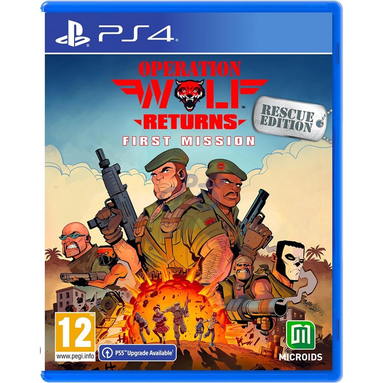 opertaion wolf returns first mission rescue edition ps4