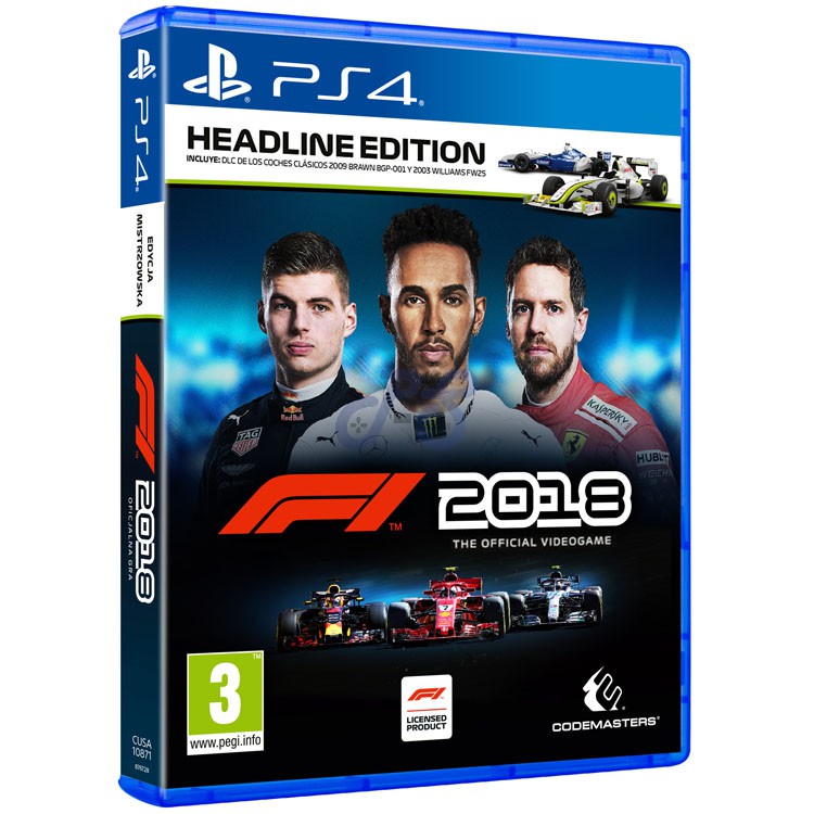 f1 2018 headline edition ps4