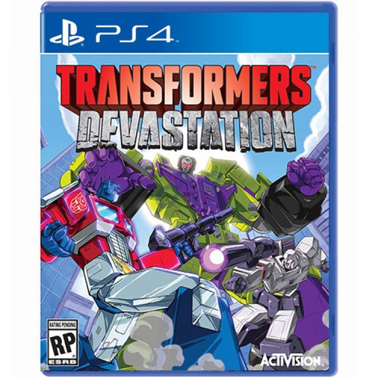 transformers devastation ps4 with ircg green license