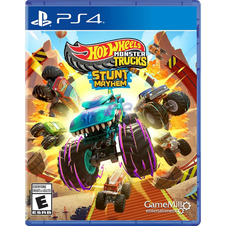 hot wheels monster trucks stunt mayhem ps4