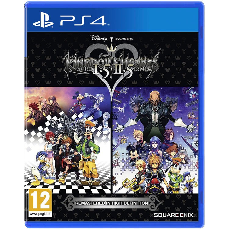 kingdom hearts hd i5 ii5 remix ps4