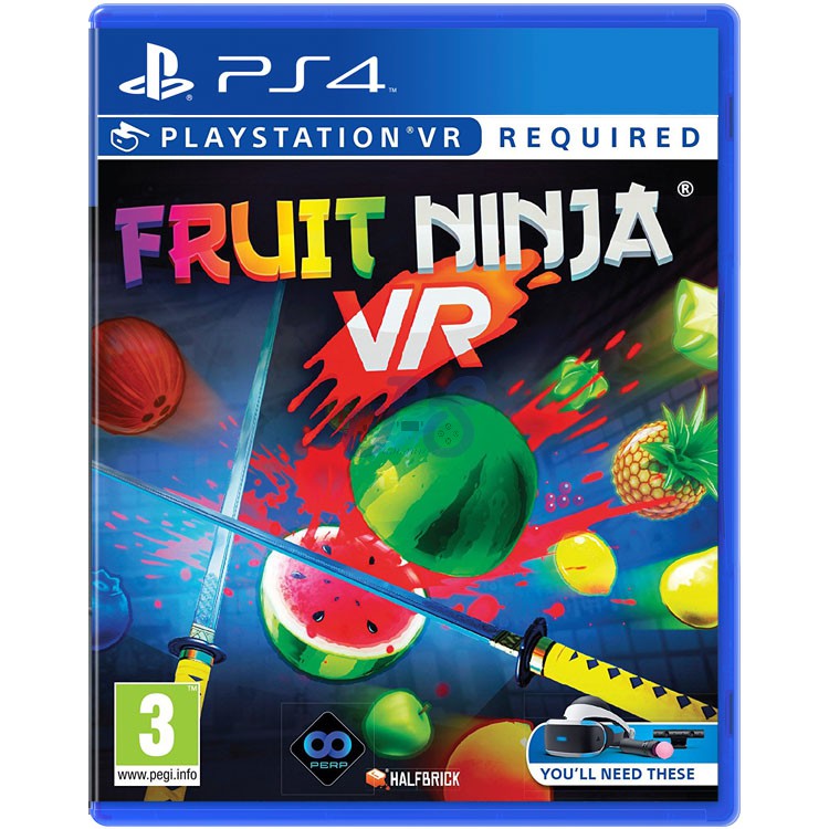 fruit ninja r2 ps4 vr