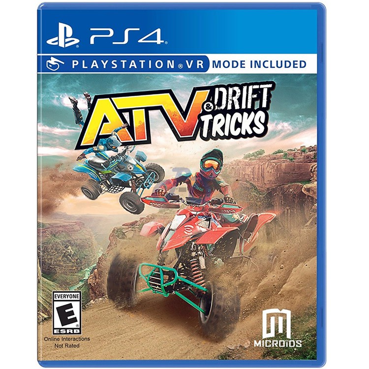 atv drift and tricks r2 ps4 vr