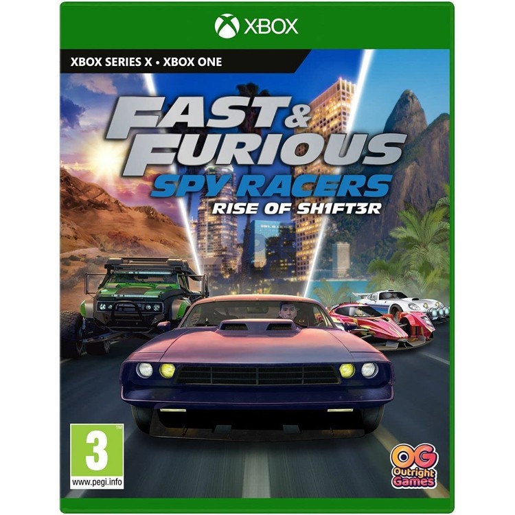 fast amp furious spy racer rise of the sh1ft3r xbox