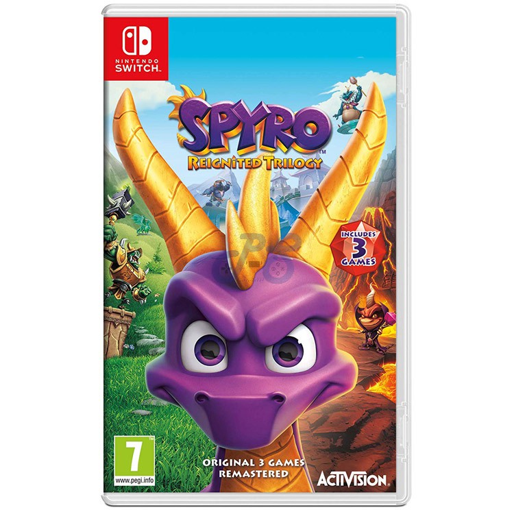 spyro reignited trilogy nintendo switch game