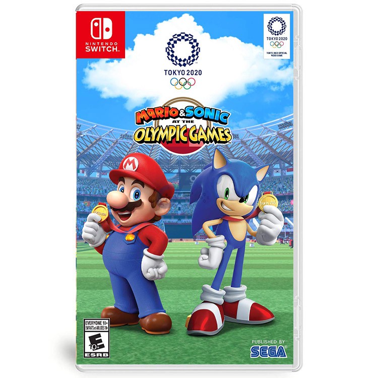 mario and sonic at olympic games tokyo 2020 nintendo switch exclusive