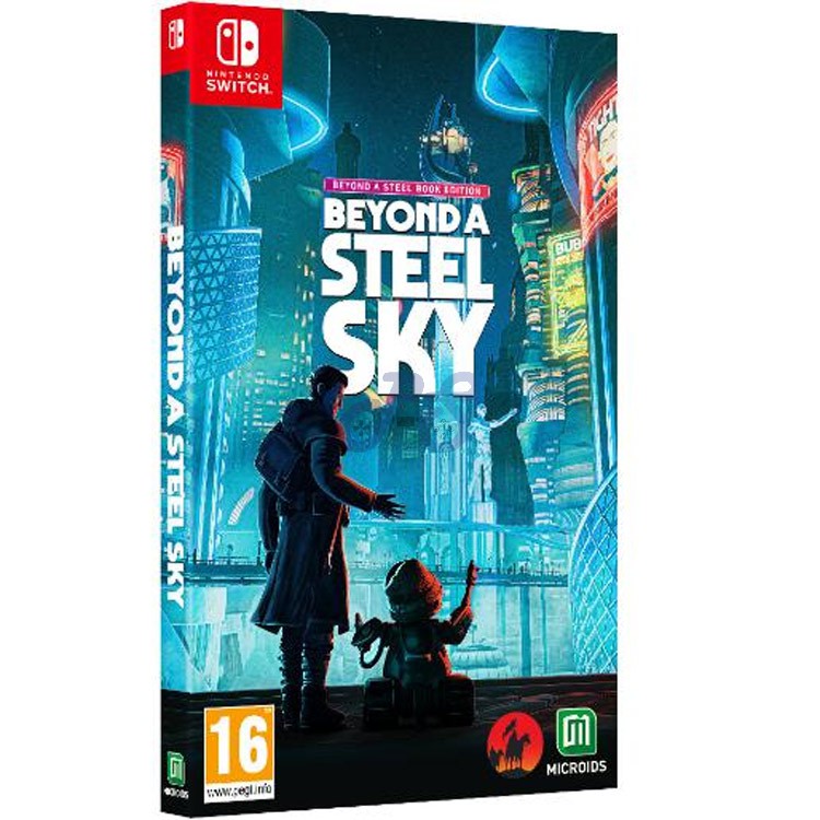 beyond a steel sky beyond a steelbook edition nintendo switch