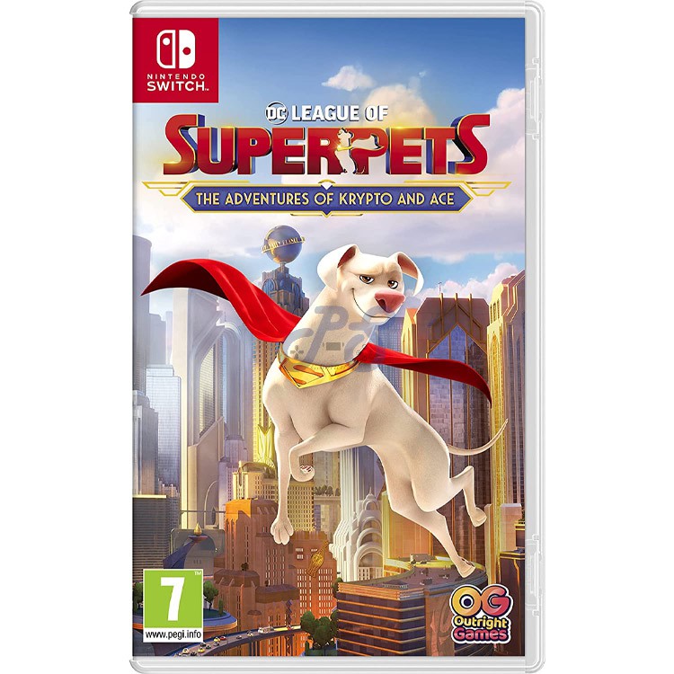 dc league of superpets the adventures of krypto and ace nintendo switch