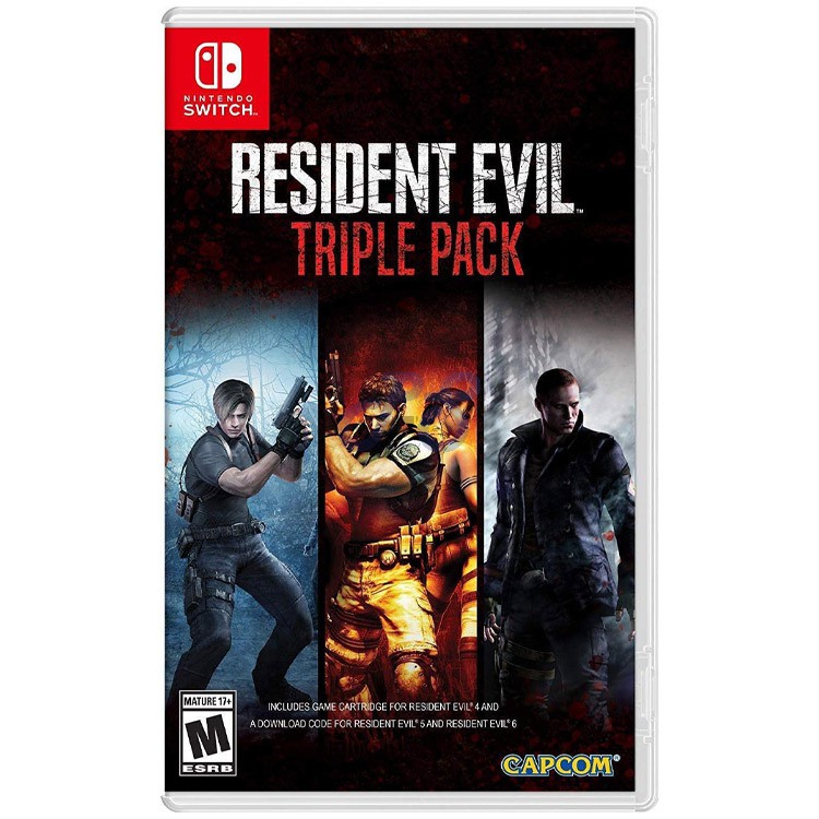 resident evil triple pack nintendo switch