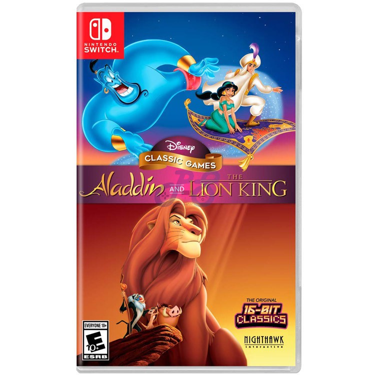 disney classic games aladdin and the lion king nintendo switch
