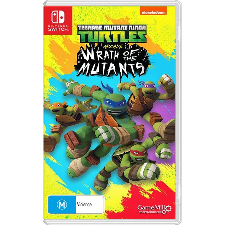 teenage mutant ninja turtles arcade wrath of the mutants nintendo switch