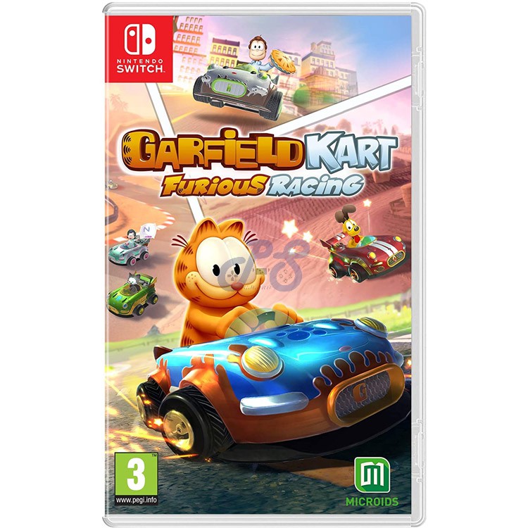 garfield kart furious racing nintendo switch