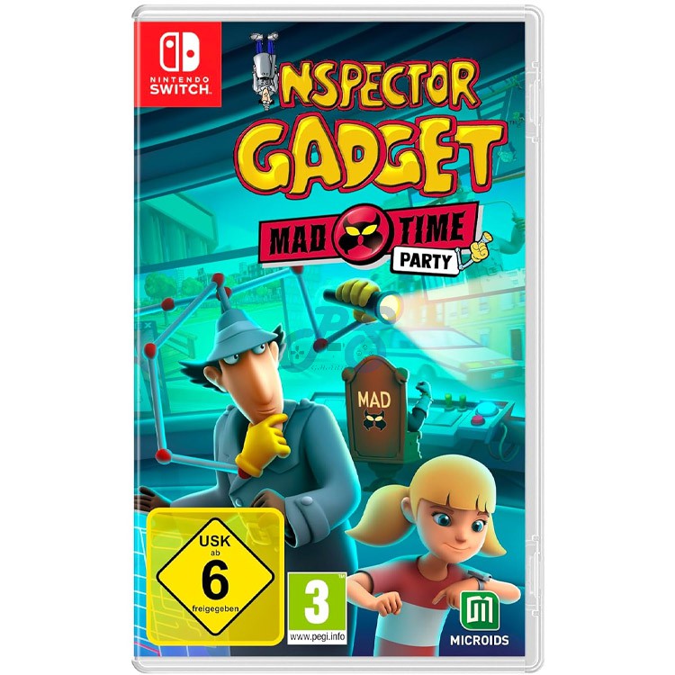 inspector gadget mad time party nintendo switch