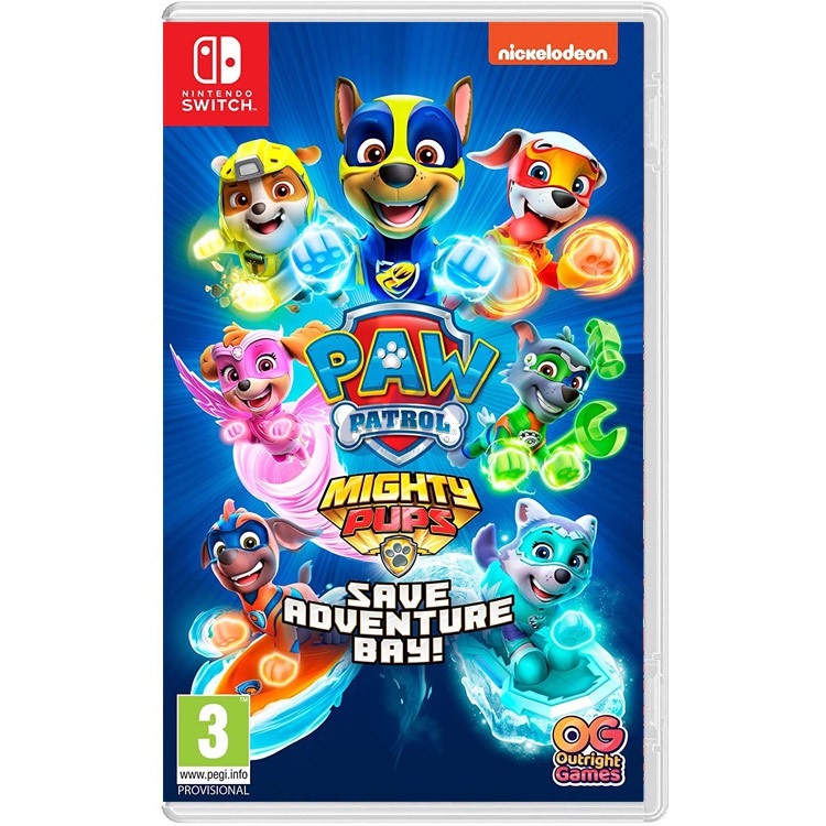 paw patrol mighty pups save adventure bay nintendo switch