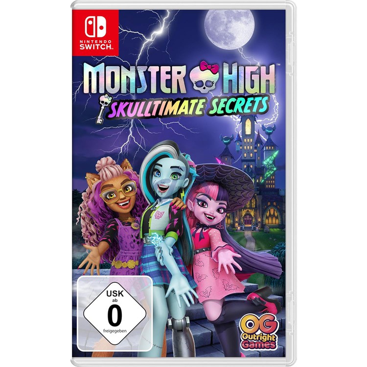 monster high skullimate secrets nintendo switch