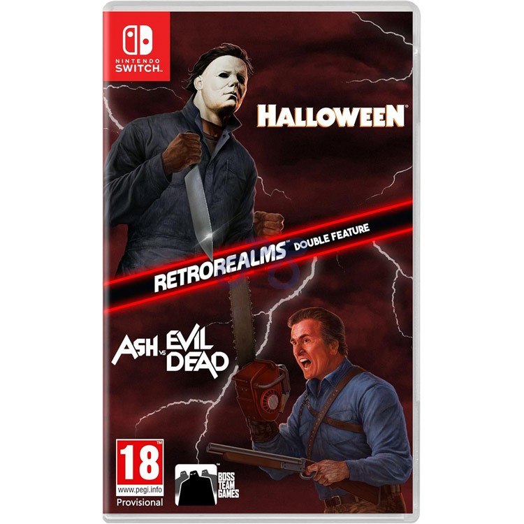 retro realms double feature halloween amp ash vs evil dead nintendo switch