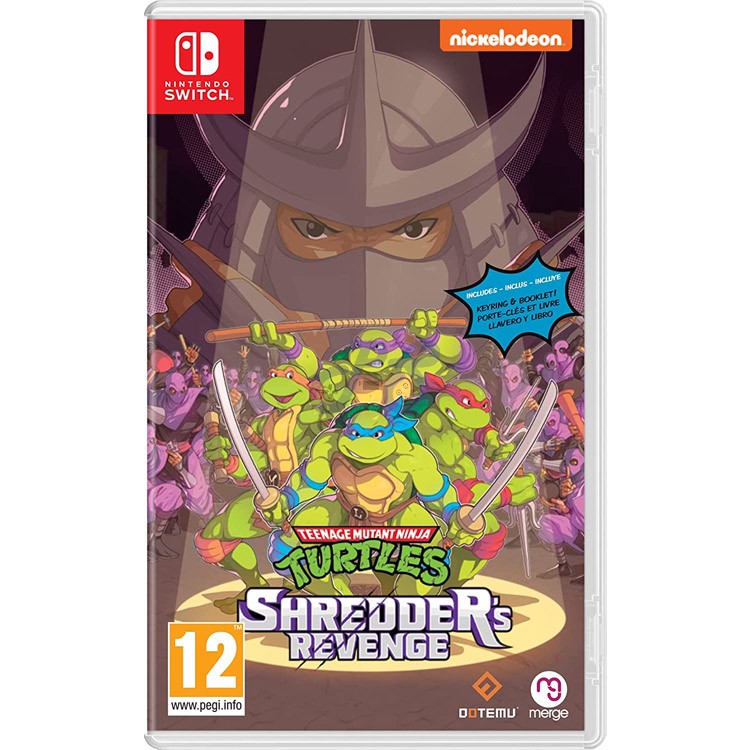 teenage mutant ninja turtles shredders revenge nintendo switch