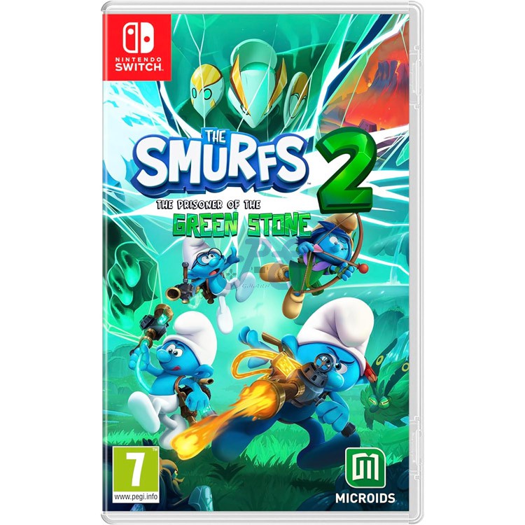 the smurfs 2 prisoner of the green stone nintendo switch