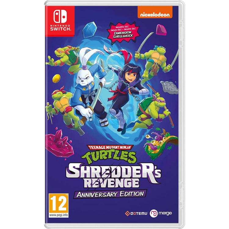 teenage mutant ninja turtles shredders revenge anniversary edition nintendo switch
