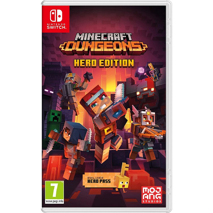 minecraft dungeons hero edition nintendo switch