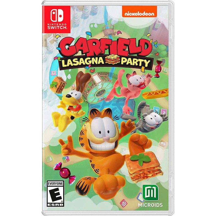garfield lasagna party nintendo switch