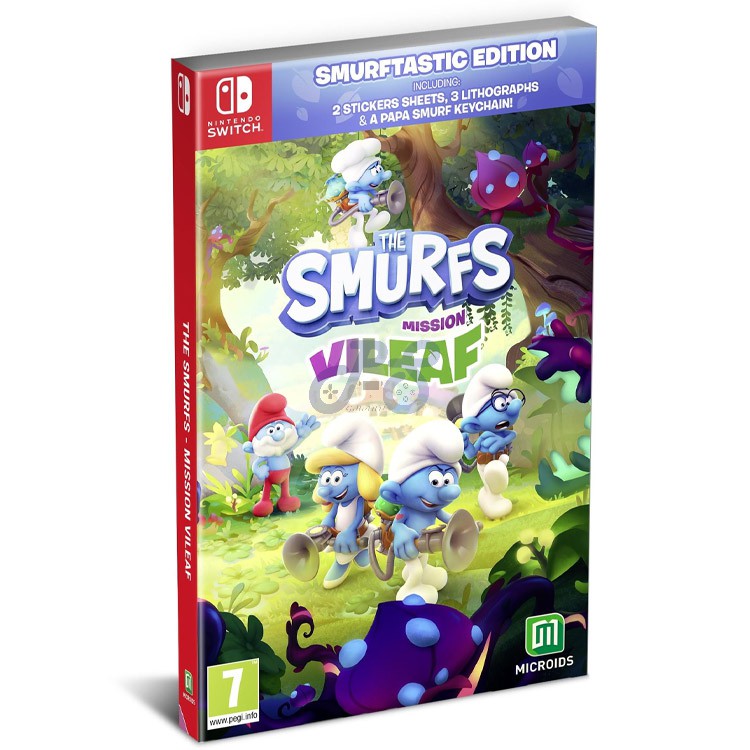 the smurfs mission vileaf smurftastic edition nintendo switch