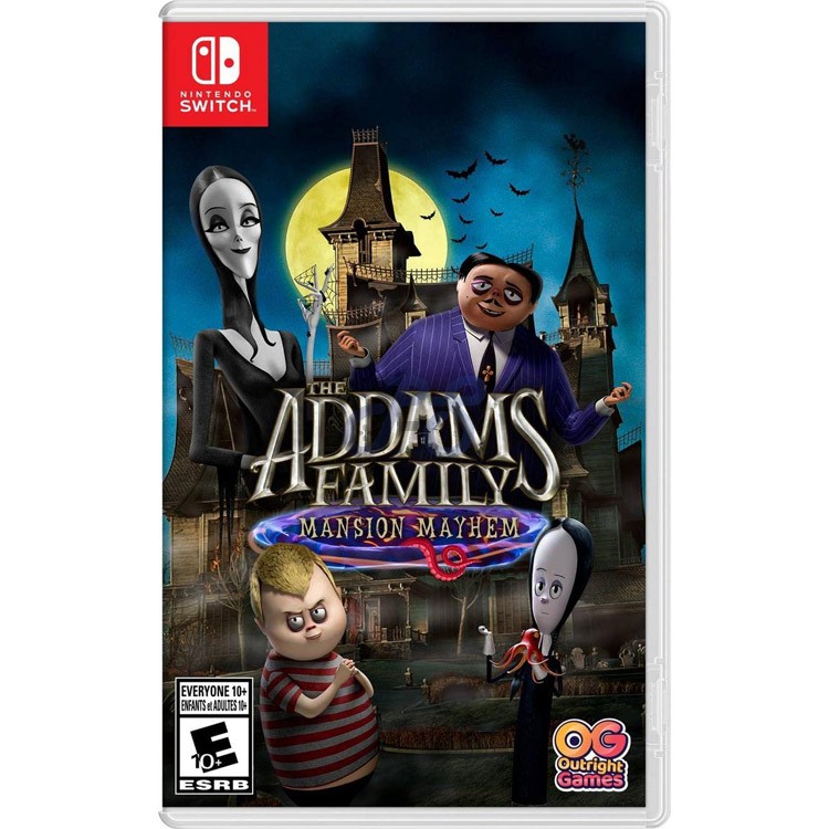the addams family mansion mayhem nintendo switch