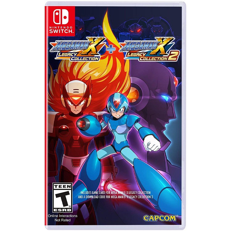 mega man x legacy collection 1 2 nintendo switch