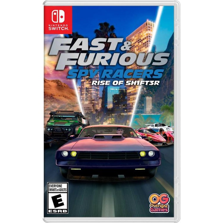 fast and furious spy racer rise of the sh1ft3r nintendo switch