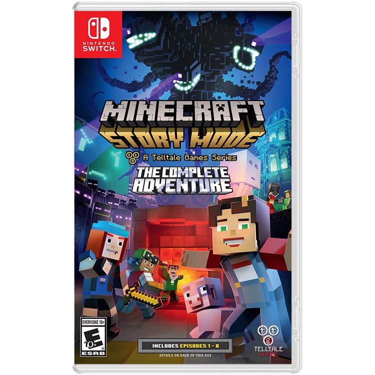 minecraft story mode the complete adventure nintendo switch