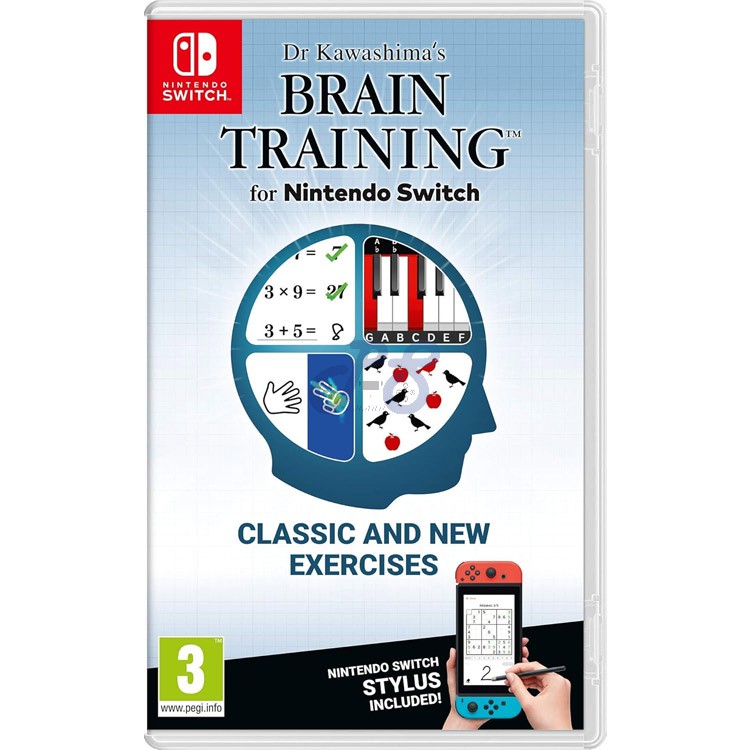 dr kawashimas brain training for nintendo switch